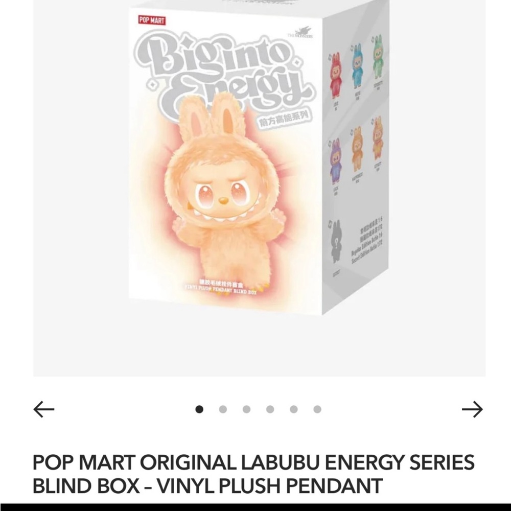 AUTHENTIC LABUBU NEW AND UNOPENED